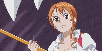 Cartel de Genkai Shōbu - Rufi to Mugen Bisuketto