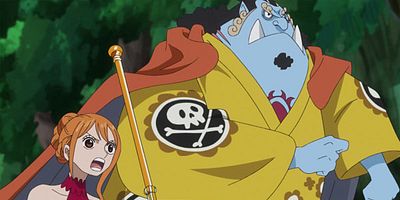 Cartel de Hangeki no Kaminari - Nami to Raiun Zeusu