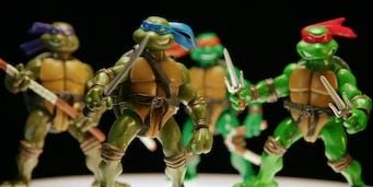 Cartel de Las Tortugas Ninja