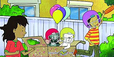 Cartel de A Space Odd-issy / Stuff-on-a-Stick Sale