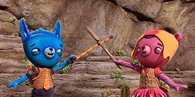 Cartel de Knit Mitt/Maple's Stack-tacular Stone Stack