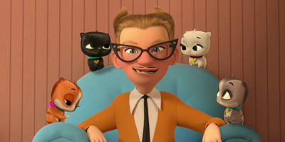 Cartel de Gato encerrado