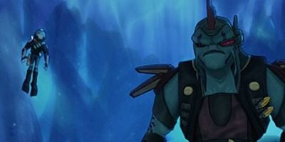 Cartel de Deep Water Dark Water