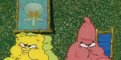 Cartel de Tritón Man y Chico Percebe III/Chistes de ardilla