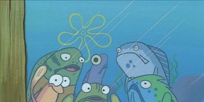 Cartel de Me muero por un pastel/Cangrejo de imitación