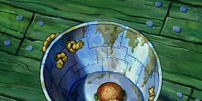 Cartel de Efecto bola de nieve/La basura de Don Cangrejo