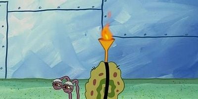 Cartel de La gran carrera de caracoles/Crustáceo de mediana edad