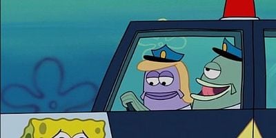 Cartel de Cangrejolandia/El episodio de acampada