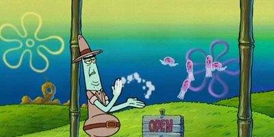 Cartel de La última batalla de Bob Esponja