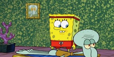 Cartel de Las queda-vacaciones de Patricio/ De crucero con Plankton