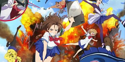 Cartel de Kyūketsu Musume no Chi ga Sawagu