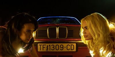 Cartel de Sofá de escay rojo