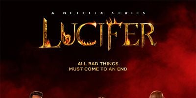 Cartel de La muerte de Lucifer Morningstar