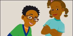 Cartel de Little Bill's Adventure with Captain Brainstorm