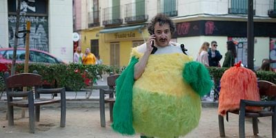Cartel de Pájaros en la cabeza