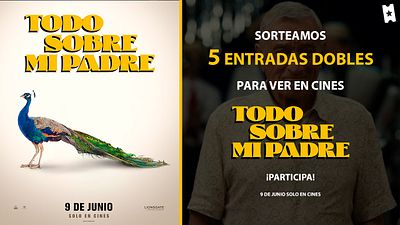 Sorteamos 5 entradas dobles para ver en cines 'Todo sobre mi padre', la película protagonizada por Sebastian Maniscalco y Robert De Niro