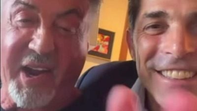 El argentino Nicolás Vázquez recibió una videollamada por sorpresa de Sylvester Stallone: "Gracias, Sly. Por Rocky, por tu generosidad" noticias imagen