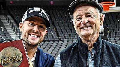 Bill Murray hizo una aparición pública en un partido de la NBA a kilómetros de distancia de su casa: su hijo fue la razón noticias imagen