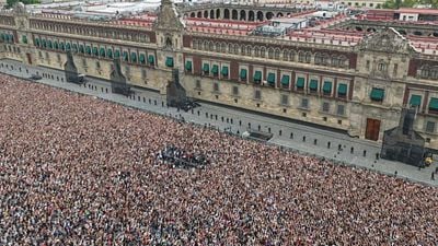 50.000 personas se congregaron en solo unas horas: cómo BTS puede provocar un asunto de estado en México noticias imagen