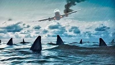 "No es 'Tiburón', pero los adictos al cine de tiburones habrán visto cosas mucho peores": solo 2 semanas para el estreno de la terrorífica película de supervivencia noticias imagen