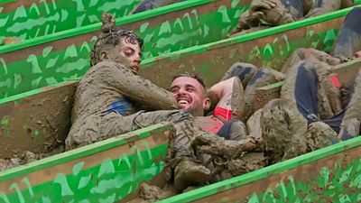 "¡Me vas a partir el brazo!': La tensión se apodera de los concursantes de 'El Conquistador' en su prueba más mítica noticias imagen