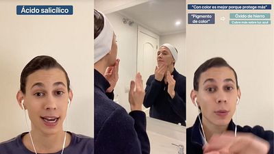 Las cuentas de TikTok de belleza están dominadas por mujeres, pero este chico está triunfando: es el único nominado en los Premios Ídolo en 'beauty' noticias imagen