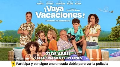 Consigue una entrada doble para disfrutar en cines de '¡Vaya vacaciones!'