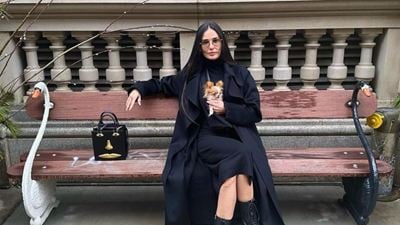 Demi Moore, la diosa a la que le rezamos con este sensual vestido de Dolce & Gabbana a sus 61 años