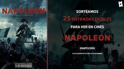 ¿Tienes ganas del 'biopic' de 'Napoleón'? Sorteamos 25 entradas dobles para que la veas con quien quieras y cuando quieras