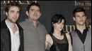 Robert Pattison, Kristen Stewart y Taylor Launter presentan 'Luna nueva' en Madrid