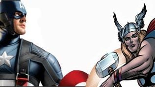 Pósters de Thor y Capitán América noticias imagen