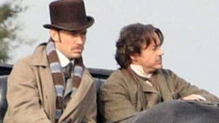 Primeras imágenes de Jud Law y Robert Downey Jr. en 'Sherlock Holmes 2'