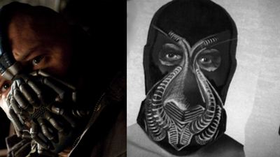 Las máscaras de Bane que no se vieron 'El Caballero Oscuro. La leyenda renace'
