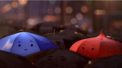 'The Blue Umbrella': primer cartel vintage del nuevo corto Pixar