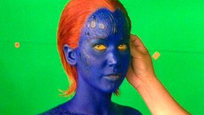 'X-Men: Días del futuro pasado': ¡Jennifer Lawrence caracterizada como Mística!