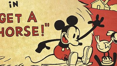 'Get a Horse': cartel del Mickey Mouse más 'vintage'