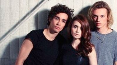 'Cazadores de sombras': ¡Photo Shoot con Lily Collins, Jamie Campbell Bower y Robert Sheehan!