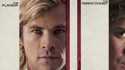 'Rush': Chris Hemsworth y Daniel Bruhl, frente a frente en los nuevos carteles