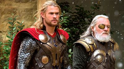 'Thor: El mundo oscuro': ¡Chris Hemsworth y papá Odín dando un paseo en la NUEVA FOTO!