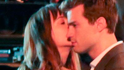 'Cincuenta sombras de Grey': Jamie Dornan y Dakota Johnson besándose... ¡En vídeo!