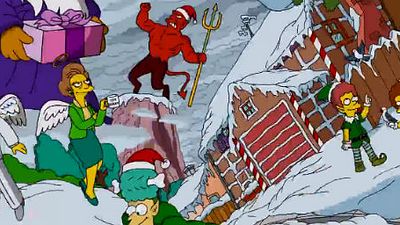 'Los Simpson' homenajea a Edna Krabappel en su opening navideño noticias imagen