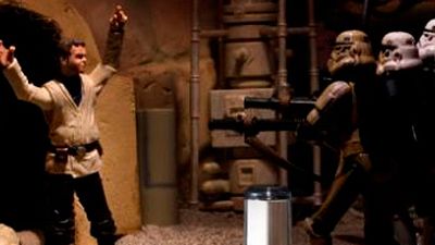 ¿'Los fusilamientos del 3 de Mayo' de Goya con personajes de 'Star Wars'? noticias imagen