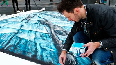 'Juego de Tronos' inspira al arte urbano noticias imagen