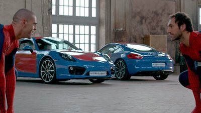 'The Amazing Spider-Man 2': Iniesta, Diego López, Valdés y Arbeloa, a lo Hombre Araña noticias imagen