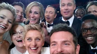 El 'selfie' de los Oscar 2014, lo más 'retwitteado' de la historia