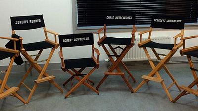 'Los Vengadores: La era de Ultrón': Mark Ruffalo y Robert Downey Jr., nuevas fotos del rodaje noticias imagen