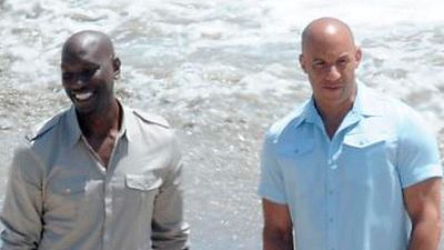 'Fast & Furious 7': nuevas imágenes del rodaje con Vin Diesel y los hermanos de Paul Walker