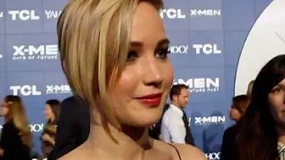 Jennifer Lawrence grita un 'spoiler' de 'Los juegos del hambre: Sinsajo' durante la promoción de 'X-Men' noticias imagen