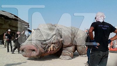 'Star Wars VII': Un cerdo gigante y más Tatooine en las últimas fotos de rodaje noticias imagen