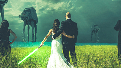 10 fotos de boda cinéfilas muy frikis noticias imagen